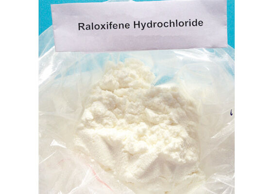 Clorhidrato anti de Raloxifene de los esteroides del estrógeno de CAS 82640-04-8 para el cáncer de pecho